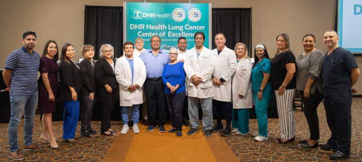 DHR Health se convierte en el primero en el Valle Designado como Centro de Excelencia en Detección y Atención de Cáncer de Pulmón
