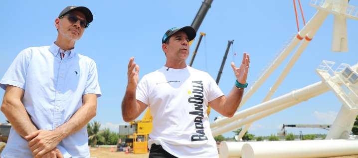 Alcalde Char anuncia la ‘Luna del Río’, la rueda de la fortuna de Barranquilla