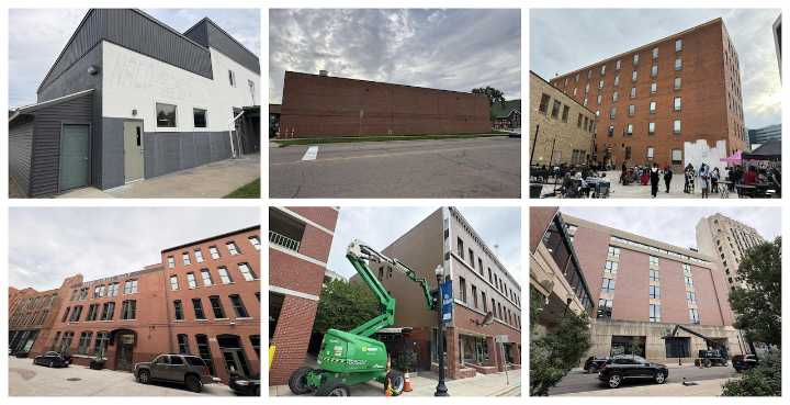 These 6 blank walls will be transformed this week at Kalamazoo mural festival