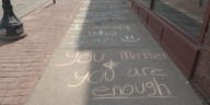 988 Day and Chalk The Walk spread hope through art