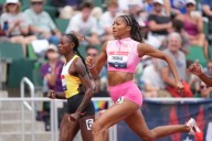 Injured sprinter Gabby Thomas will not compete at track worlds