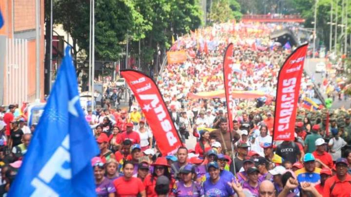 PSUV convocó a movilización en Caracas este martes en defensa de la paz y la soberanía