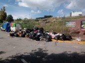 Ayuntamiento de Zacatecas levanta acta circunstanciada contra patronato de la FENAZA por abandono de basura