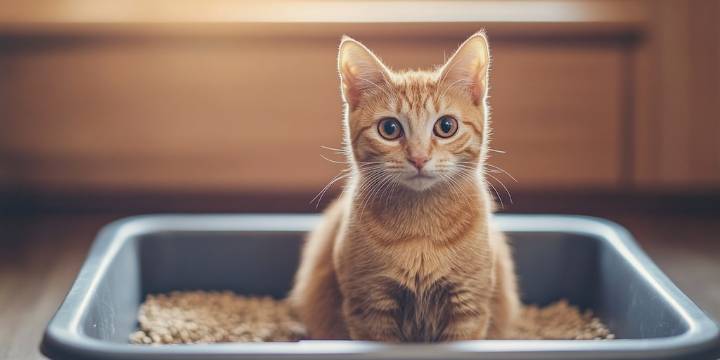 Ni lavandina ni vinagre: el truco para eliminar del piso la suciedad del gato