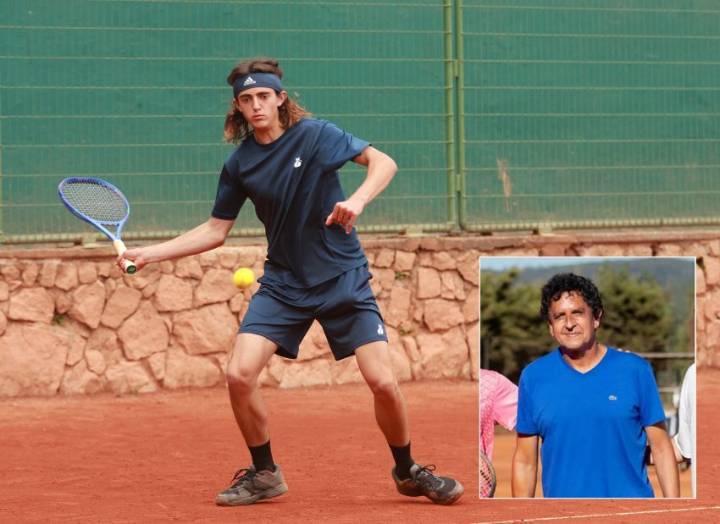 Gonzalo González y la fuerza formativa de su academia de tenis en Concepción