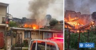 Una persona muerta deja incendio que destruyó vivienda en sector Miraflores de Viña del Mar