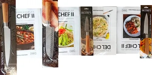 Recetas internacionales y cuchillos de chef en una colección única junto al Diario RÍO NEGRO
