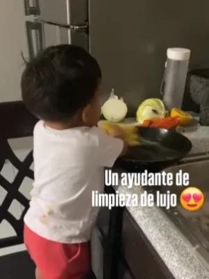 Un ayudante de limpieza de lujo