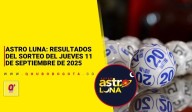 Astro Luna: resultados sorteo del jueves 11 de septiembre