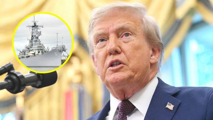 Trump asegura que el ejército de EEUU derribó un "barco que transportaba drogas" procedente de Venezuela