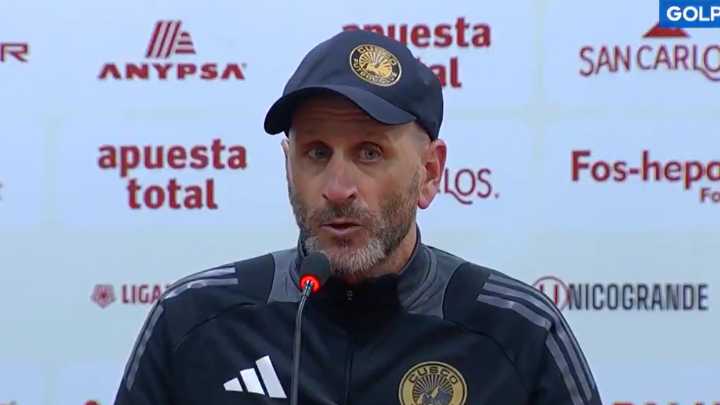 Miguel Rondelli tras perder con la 'U': "Me da bronca cuando dicen que Cusco se echó para atrás"