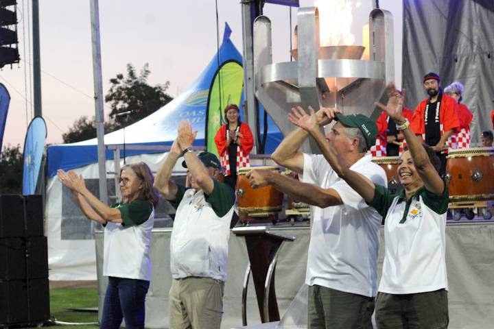 Torch-lighting means it's game on at the 55-Plus B.C. Games in Nanaimo