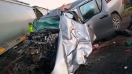 Entre Ríos: tres amigos que iban a pescar murieron al chocar su camioneta contra un tren de carga