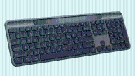 Logitech's new solar wireless keyboard is out for $100 now