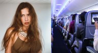 Katherine Porto relató el susto que pasó en avión luego de que un pasajero hiciera una amenaza