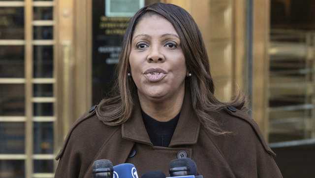 US attorney whose office is investigating Letitia James is told he's being removed, AP source says