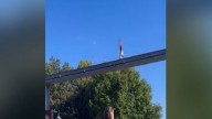 Un hombre rescata a un niño que estaba caminando sobre las vías del monorraíl en Hersheypark