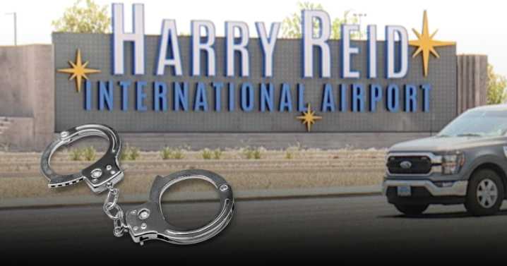 DOJ: Woman arrested at Las Vegas airport for threatening, assaulting flight crew