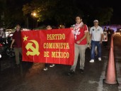 Marcha pacífica para recordar el caso Ayotzinapa