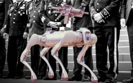 Perro robot armado llega a policía de Zacatecas