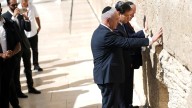 US Secretary of State Rubio poses with Netanyahu at Western Wall