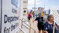 Protesters oppose changes to Iowa's blindness training model