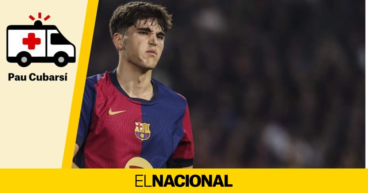 Lesión de Pau Cubarsí: qué le pasa, qué lesión tiene y cuánto tiempo estará de baja con el Barça