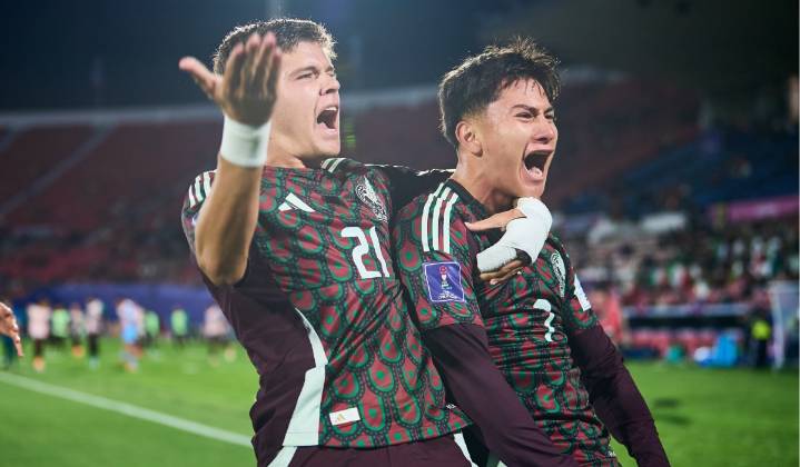 ¡No se dejan vencer! México rescata empate dramático ante Brasil en Mundial Sub 20