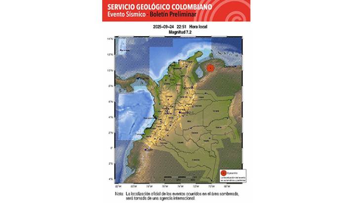 Van tres: vuelve a temblar en Cúcuta