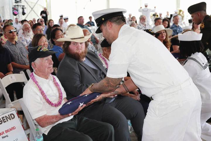 80th anniversary of end of World War II commemorated at Pearl Harbor