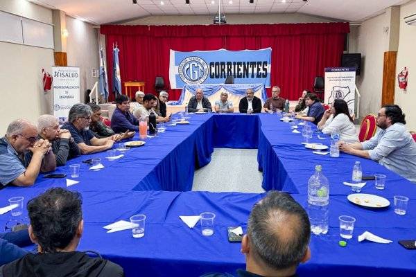 UN GORDO EN CORRIENTES! Héctor Daer y la CGT delinearon plan de acción frente al ajuste y la crisis