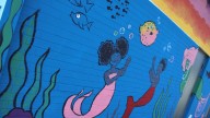 Mural painted by Newport residents covered due to mistake