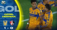 ¡La ley del ex! GOLAZO de Ozziel Herrera para adelantar a Tigres vs Atlas