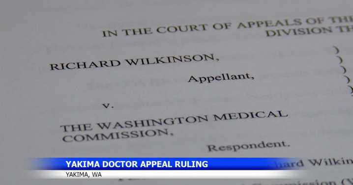 Dr. Richard Wilkinson's legal battle over COVID treatment continues in Washington
