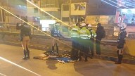 Independencia: adulto mayor murió arrollado por un bus de la PNP en la vía exclusiva del Metropolitano