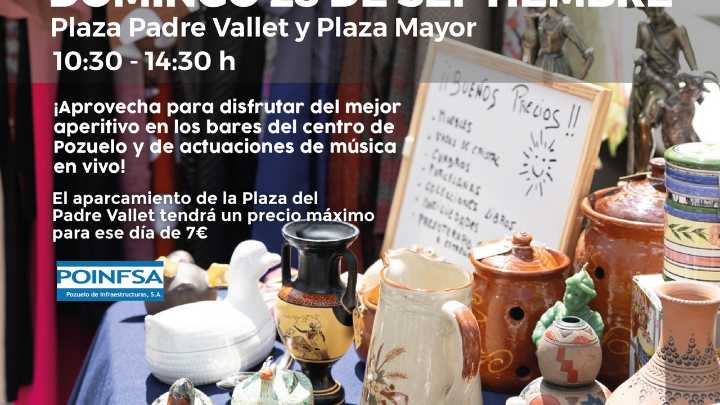 Una cita obligada en Pozuelo: llega el gran mercadillo de la segunda mano