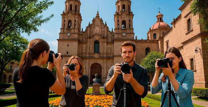 ¿Amas la fotografía? Este sábado es la caminata visual por el Centro de Morelia