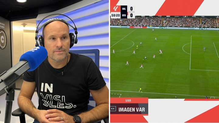 Mateu Lahoz, excolegiado internacional, reacciona a la polémica expulsión de Vivian durante el Valencia