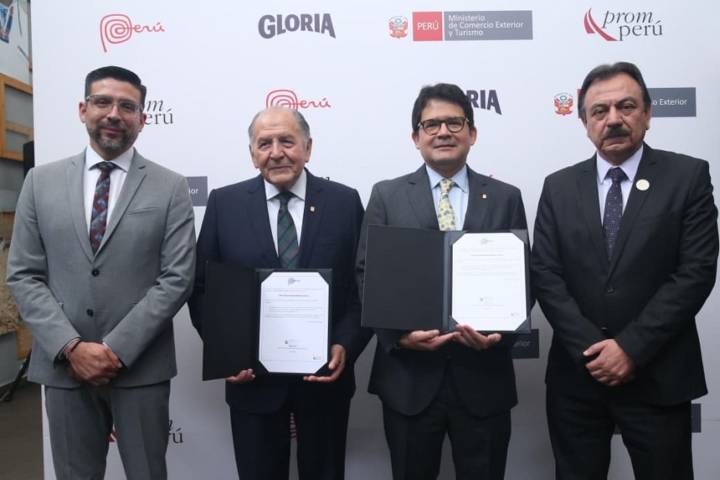 Promperú otorgó a Gloria dos licencias de uso de la Marca Perú