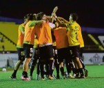 Los ciervos visitan al líder