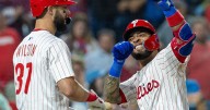 Phillies wrap up a 1st-round bye, hitting a team-record 8 homers to rout the Marlins