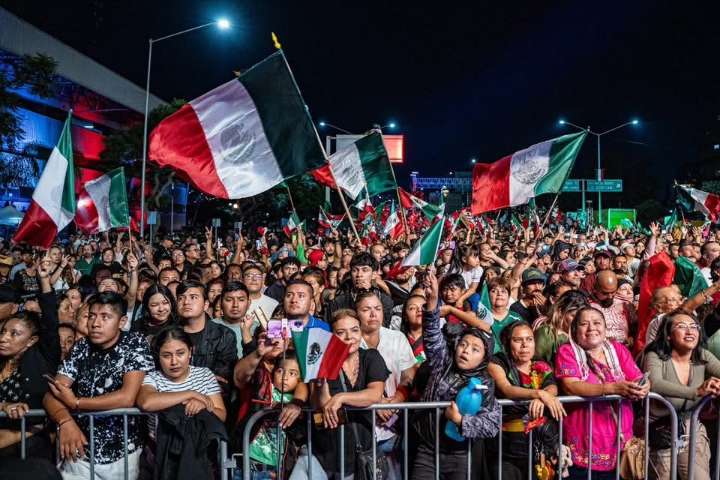 Más de 25 mil tijuanenses se reunieron para dar el Grito de Independencia