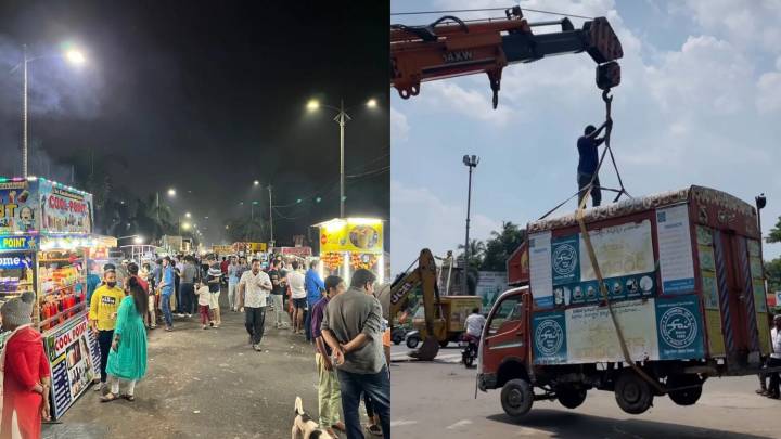 Operation Lungs in Vizag sparks protests after road vendors removed over encroachments