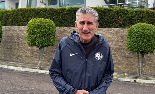 Sorpresa en San Lorenzo por la emotiva reaparición del Patón Bauza