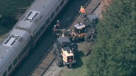 Amtrak crashes into front-end loader, impacting Milwaukee District North line near Everett tracks, Lake Forest police say