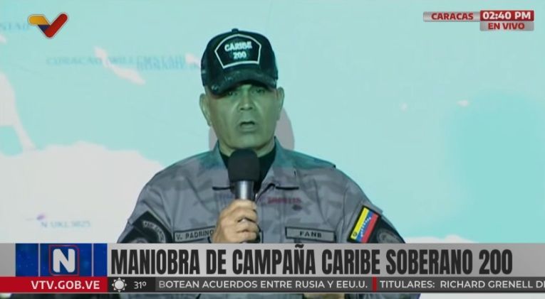Inició la maniobra militar Caribe Soberano 200 en La Orchila