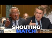'I'm Asking The Questions': RFK JR and Bennet Get Into Yelling Exchange