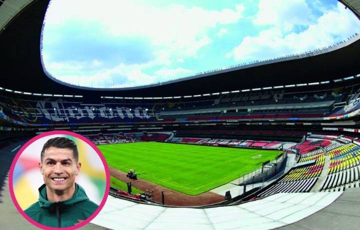 Cristiano Ronaldo podría jugar en la reapertura del Estadio Azteca