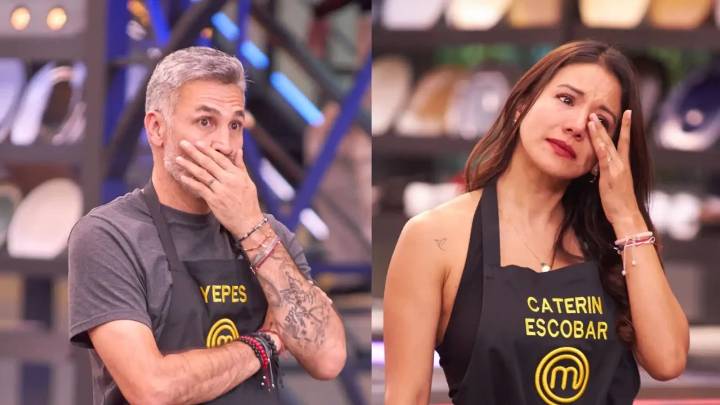 Esta fue la reacción de Mario Yepes durante la eliminación de Caterin Escobar en MasterChef