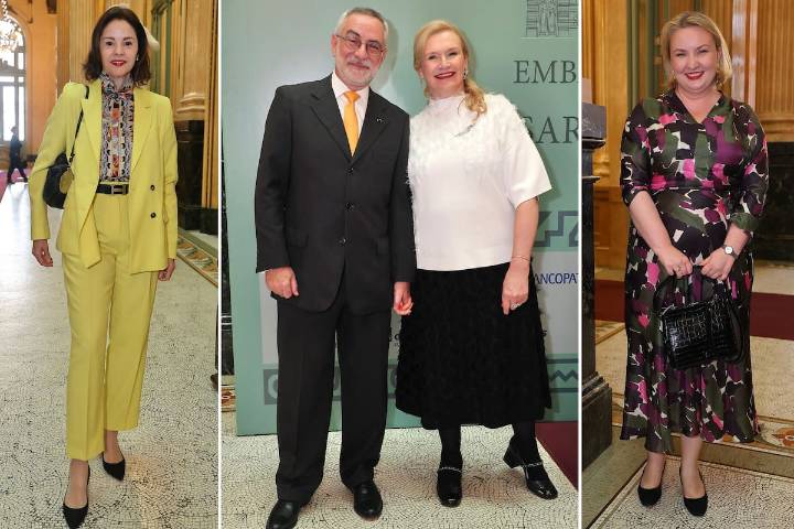 En fotos. Todos los invitados a la celebración de la embajada de Brasil en el Teatro Colón